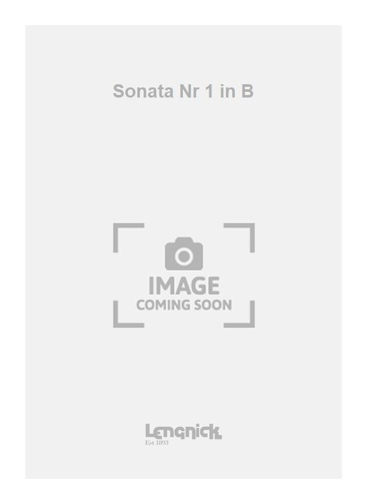 Sonata Nr 1 in B